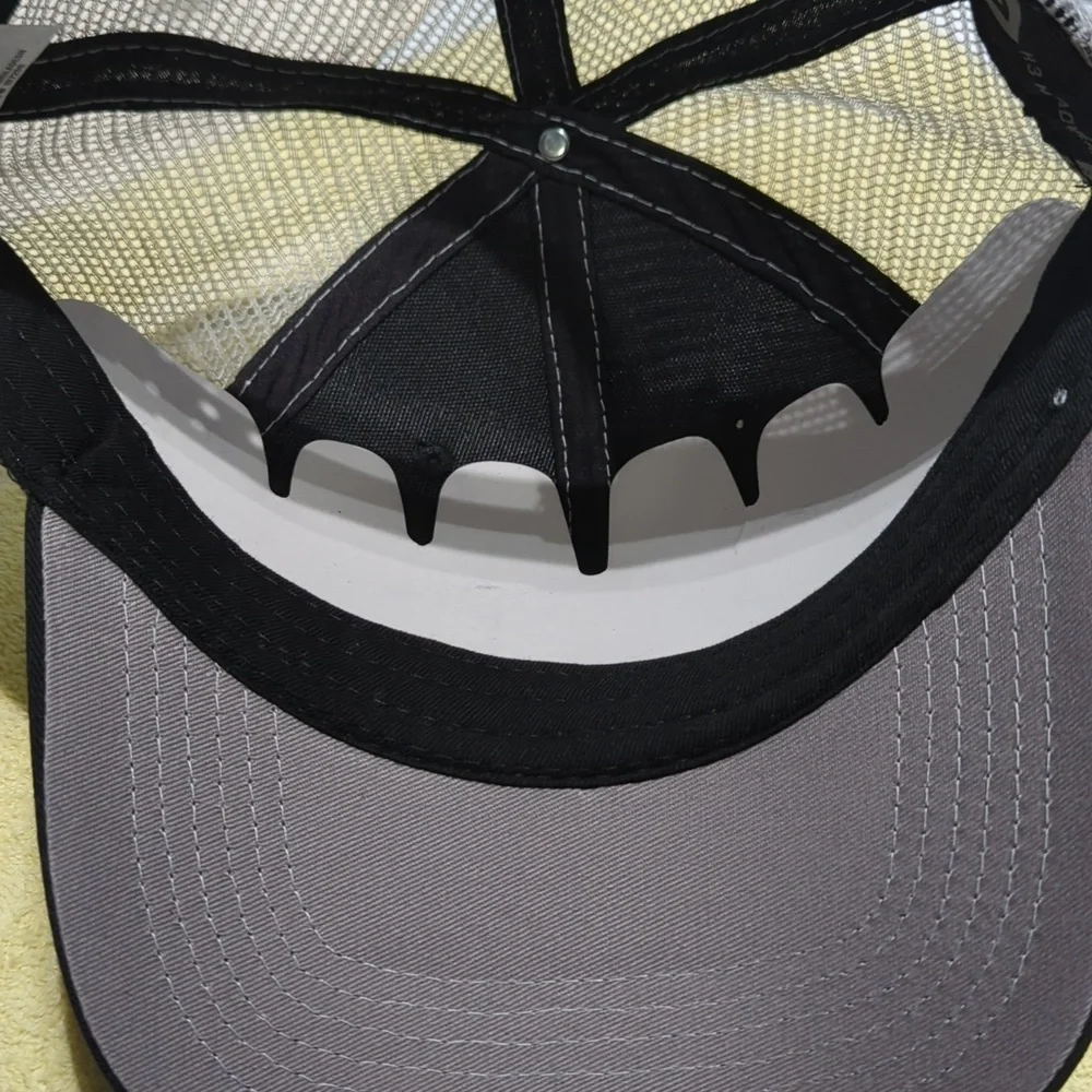 Black and Gray COORS LIGHT Trucker Hat..NEW!! Official Coors Tag!!